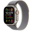 Apple Watch Ultra 2 GPS + Cellular 49-mm Titanium Case with Green/Grey Trail Loop — S/M - MRF33ZP/A
