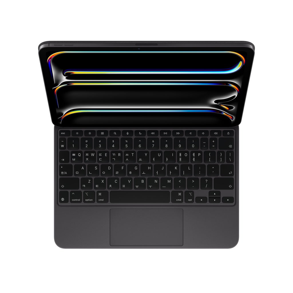 Magic Keyboard for iPad Pro 11‑inch (M5) — Korean — Black