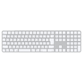 Apple Magic Keyboard with Touch ID and Numeric Keypad for Mac models with Apple silicon — Japanese — White Keys - MK2C3JX/A