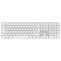 Apple Magic Keyboard with Touch ID and Numeric Keypad for Mac models with Apple silicon — Arabic — White Keys - MK2C3AX/A