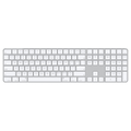 Apple Magic Keyboard with Touch ID and Numeric Keypad for Mac models with Apple silicon — Chinese (Pinyin) — White Keys - MK2C3CV/A
