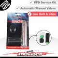 AUTOMATIC Recharge Kit - Co2 Gas Refill Cylinder with Clips [UML MK5]