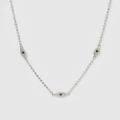Izoa - Jordana Eye Necklace - Jewellery (Silver) Jordana Eye Necklace