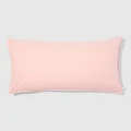 Country Road - Brae Standard Pillowcase Pair - Home (Pink) Brae Standard Pillowcase Pair