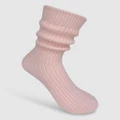 High Heel Jungle - Cashmere Sock - All gift sets (Baby Pink) Cashmere Sock