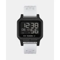 Nixon - Heat Watch - Watches (Black & White) Heat Watch