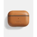 Bellroy - Pod Jacket 3rd Generation – (Leather Case for Apple AirPods 3rd Generation) - Jewellery (Brown) Pod Jacket 3rd Generation – (Leather Case for Apple AirPods 3rd Generation)