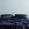 Ettitude - Signature Sateen Pillowcase Set Standard - Home (Blue) Signature Sateen Pillowcase Set - Standard