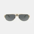 Versace - 0VE2225 - Sunglasses (Dark Grey) 0VE2225
