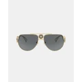 Versace - 0VE2225 - Sunglasses (Dark Grey) 0VE2225