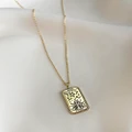 Wanderlust + Co - L'Etoile Gold Tarot Necklace - Jewellery (Gold) L'Etoile Gold Tarot Necklace