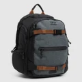 Billabong - Combat Og Large Backpack For Men - Bags (BLACK/TAN) Combat Og Large Backpack For Men