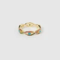 Izoa - Istanbul Eye Ring - Jewellery (Gold) Istanbul Eye Ring