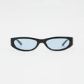 Reality Eyewear - Sonic Boom POLARIZED - Sunglasses (Black & Sky) Sonic Boom - POLARIZED