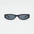 Reality Eyewear - Sonic Boom POLARIZED - Sunglasses (Black & Smoke) Sonic Boom - POLARIZED