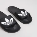 adidas Originals - Adilette Lite Unisex - Slides (Core Black & Footwear White) Adilette Lite - Unisex