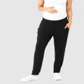 Bamboo Body - Peggy Trouser - Pants (Black) Peggy Trouser