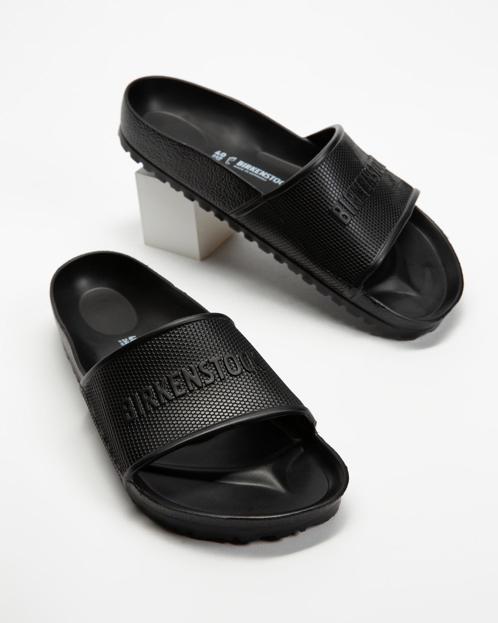 Birkenstock - Barbados EVA Regular Unisex - Slides (Black) Barbados EVA Regular - Unisex