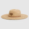 Billabong - Wave Chaser Straw Hat - Hats (NATURAL) Wave Chaser Straw Hat