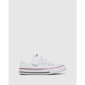 Converse - Chuck Taylor All Star 1V Easy On Youth - Sneakers (White) Chuck Taylor All Star 1V Easy-On Youth