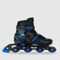 Crazy Skates - 148 Adjustable Inline - Performance Shoes (Black) 148 Adjustable Inline
