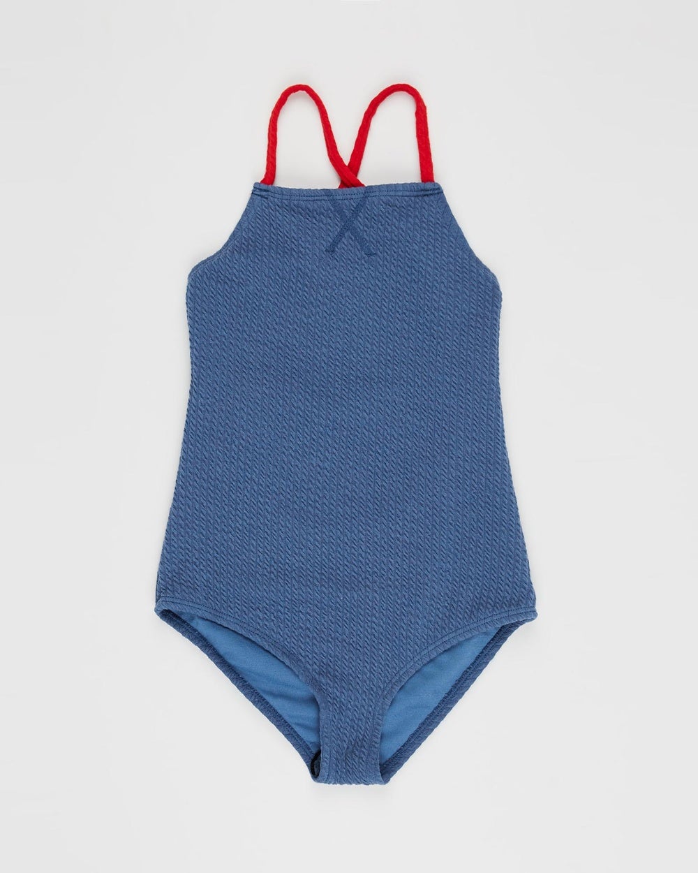 Duskii - Zoe High Neck One Piece Kids - All gift sets (Blue) Zoe High Neck One-Piece - Kids