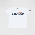 Ellesse - Malia Boys Tee Teens - T-Shirts & Singlets (White) Malia Boys Tee - Teens