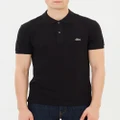 Lacoste - Slim Fit Core Polo - Shirts & Polos (Black) Slim Fit Core Polo