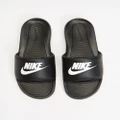 Nike - Victori One Slides Men's - Slides (Black & White) Victori One Slides - Men's