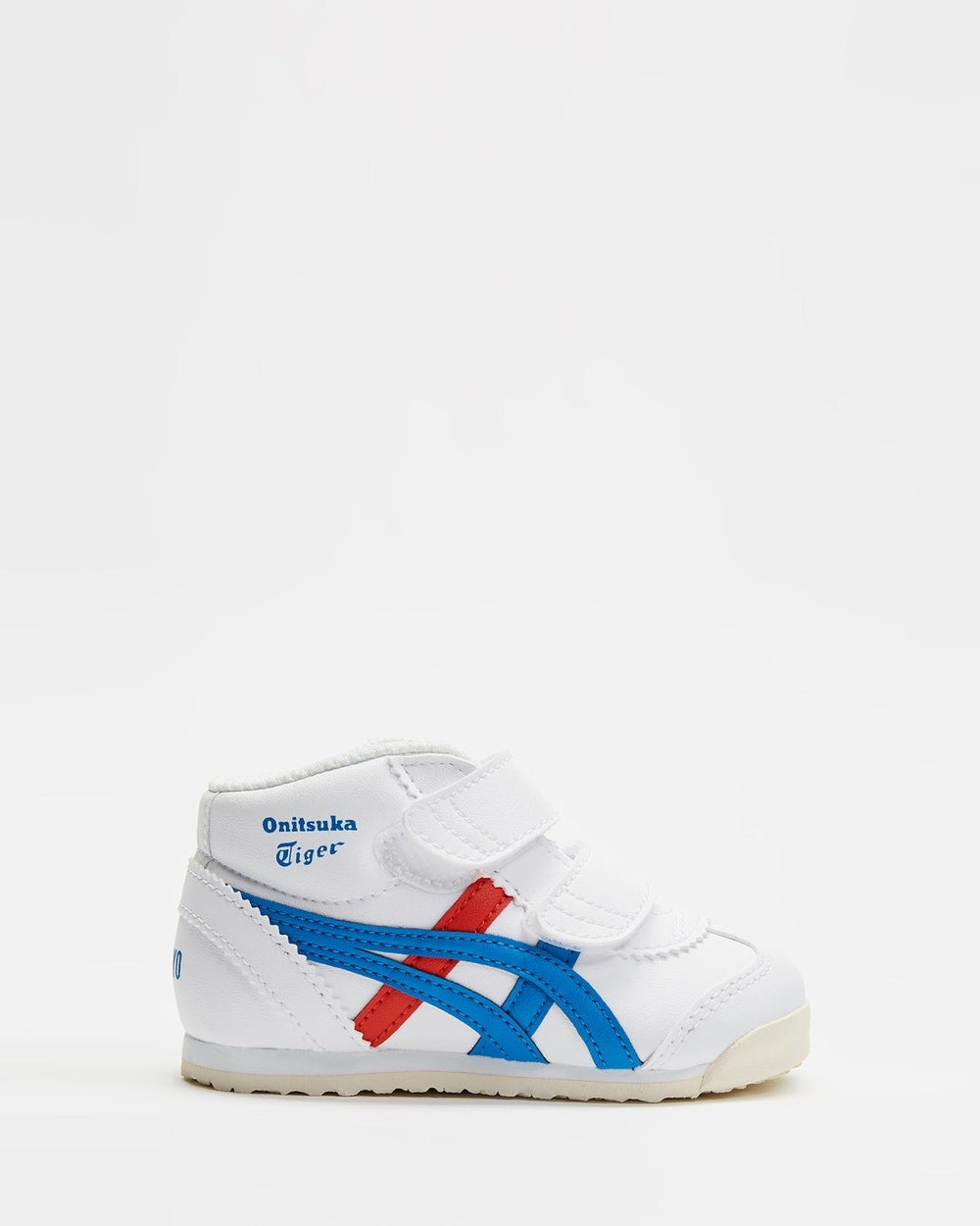 Onitsuka Tiger - Mexico Mid Runner TS Kid's - Sneakers (White / Directoire Blue) Mexico Mid-Runner TS - Kid's