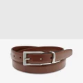 Oxford - Arlen Leather Belt - Belts (Brown) Arlen Leather Belt