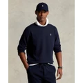 Polo Ralph Lauren - Double Knit LS Sweat Top - Sweats (Navy) Double Knit LS Sweat Top
