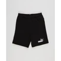 Puma - Essential Sweat Shorts Kids Teens - Shorts (Puma Black) Essential Sweat Shorts - Kids-Teens