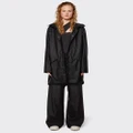 RAINS - Long Rain Jacket - Coats & Jackets (Black) Long Rain Jacket