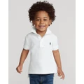 Polo Ralph Lauren - The Iconic Mesh Polo Shirt Toddler - Shirts & Polos (White) The Iconic Mesh Polo Shirt - Toddler