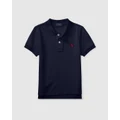 Polo Ralph Lauren - The Iconic Mesh Polo Shirt Toddler - Shirts & Polos (French Navy) The Iconic Mesh Polo Shirt - Toddler