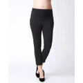 Ripe Maternity - Suzie Capri Pants - Pants (Black) Suzie Capri Pants