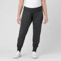 Ripe Maternity - Jersey Lounge Pants - Track Pants (Charcoal) Jersey Lounge Pants