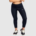 RVCA - Va Essential Workout Leggings - Sports Tights (BLACK) Va Essential Workout Leggings