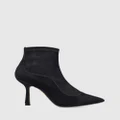 Siren - Ainsley - Boots (Black Suede) Ainsley