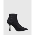 Siren - Ainsley - Boots (Black Suede) Ainsley