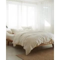 Sheet Society - Organic Cotton Quilt Cover Set - Home (White) Organic Cotton Quilt Cover Set