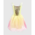 Disney Princess by Pink Poppy - Disney Princess Belle Romantic Dress - Dresses (Yellow) Disney Princess Belle Romantic Dress