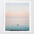 LEGGERA - Drifting in a Mykonos Sunset Print - Home (Blue) Drifting in a Mykonos Sunset Print