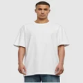 Urban Classics - UC Oversized Heavy Casual Tee - T-Shirts & Singlets (White) UC Oversized Heavy Casual Tee