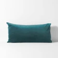 Aura Home - Luxury Velvet Standard Pillowcase - Home (Green) Luxury Velvet Standard Pillowcase