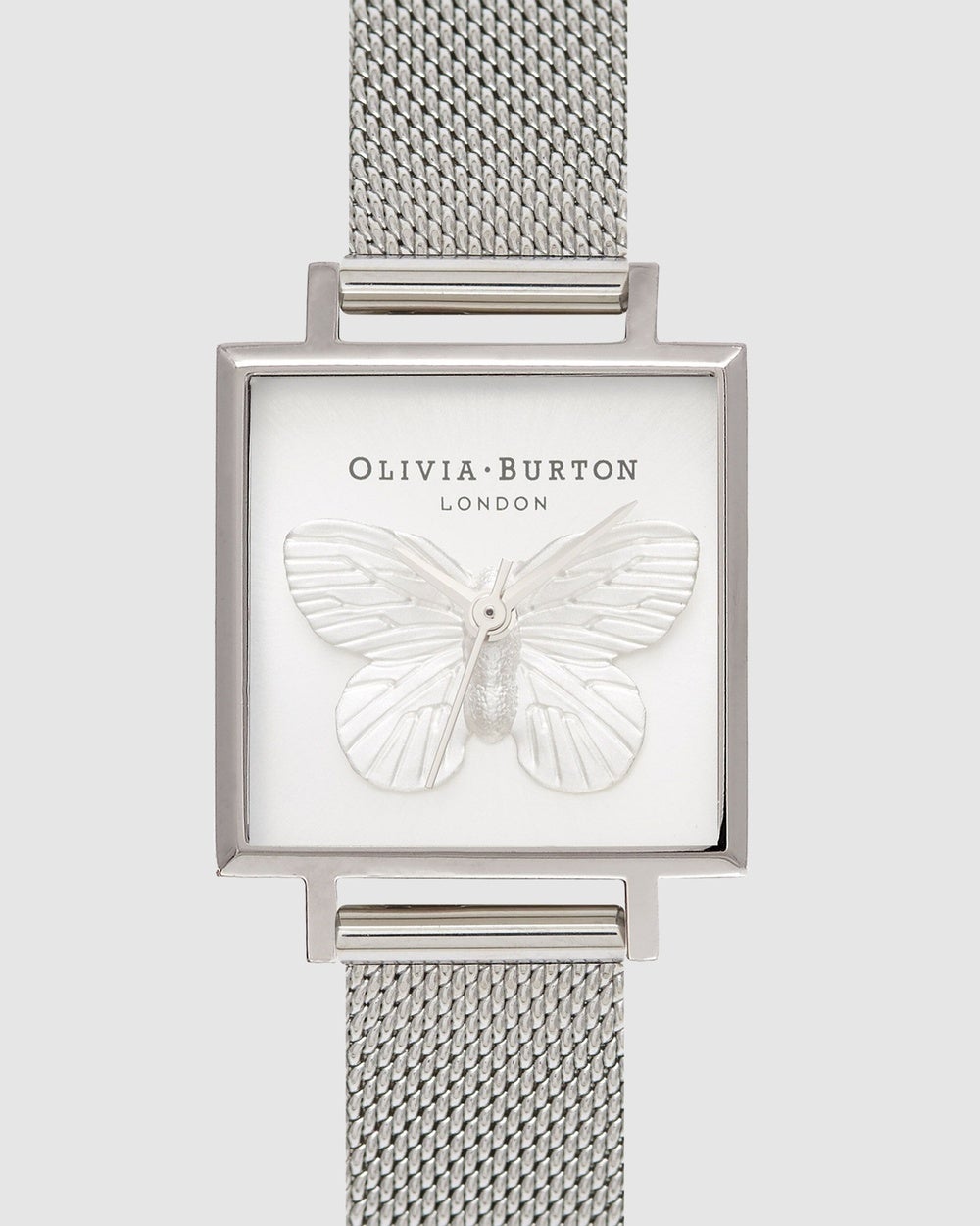 Olivia Burton - 3D Butterfly - Watches (Silver) 3D Butterfly