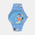 Swatch - Blue Sky By Vassily Kandinsky - Watches (Blue) Blue Sky By Vassily Kandinsky