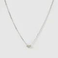 Izoa - Tee Necklace - Jewellery (Silver) Tee Necklace