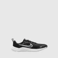 Nike - Downshifter 12 Grade School - Lifestyle Shoes (Black/White/Smoke Grey) Downshifter 12 Grade School